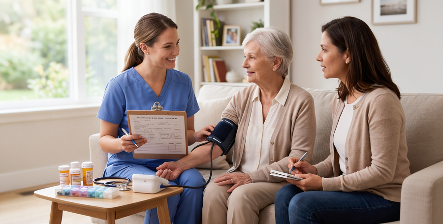 What to Expect During Your First Skilled Nursing Visit at Home